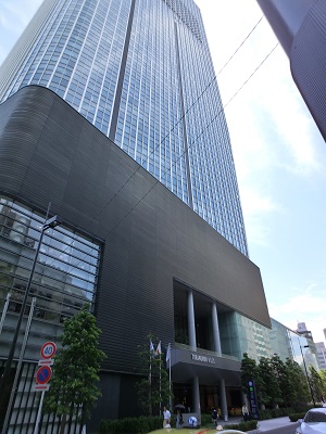 こちらがホテルのエントランス