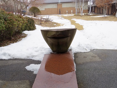 「東へ」(おぶせミュージアム・中島千波館)