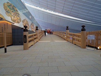 これが「はねだ日本橋」(4階)